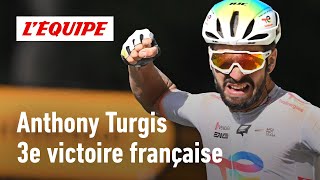 Tour de France 2024  Anthony Turgis sort vainqueur des chemins blancs Pogacar toujours en jaune [upl. by Lyndy]