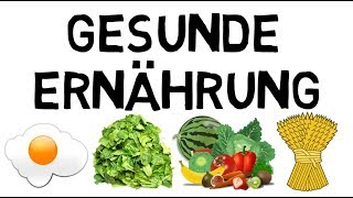 Gesunde Ernährung 10 Regeln DGE [upl. by Haelam]