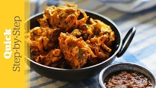 How To Make Vegetable Pakora  Easy Indian Starter Recipe  Quick StepByStep Version [upl. by Januarius]