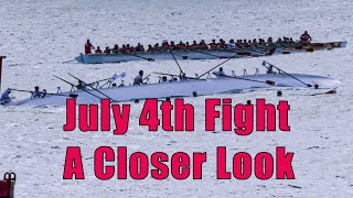 Closer Look at July 4th Fautasi Race Fautasi Fight Club [upl. by Idden]