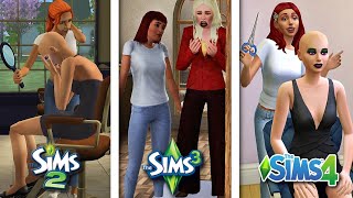 Sims 2 vs Sims 3 vs Sims 4  Styling Station [upl. by Averell]