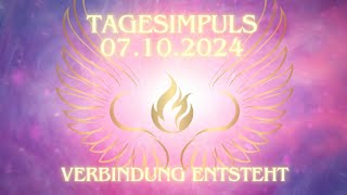 💫Verbindung entsteht💫 TagesTarotBotschaft [upl. by Anigar580]