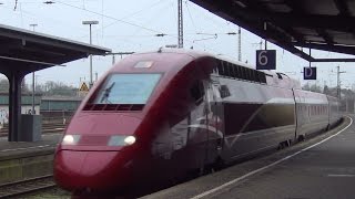 TGV Thalys PBKA Zug und BR 101 Märklin mit Intercity [upl. by Aicirtan43]