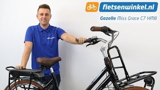 Gazelle HeavyDuty NL C7 HMB Review  Ebike [upl. by Aisset]