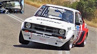 9000Rpm Ford Escort Mk2 RS2000  ONBOARD Cosworth BDG Power [upl. by Oraneg]