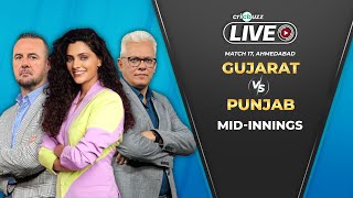 GTvPBKS  Cricbuzz Live Gujarat v Punjab Midinnings show [upl. by Yahsel]