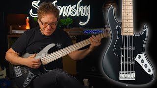 Ultimate Tone amp Playability  Sadowsky MetroLine Will Lee Signature 5String Bass Demo [upl. by Lesab25]