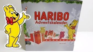 HARIBO XXL Christmas Calendar 2015  24 kg German CANDY [upl. by Farrel708]