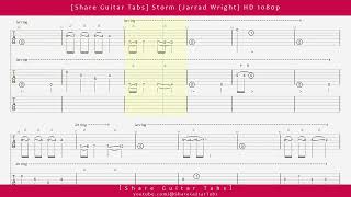 Share Guitar Tabs Storm Jarrad Wright HD 1080p [upl. by Enid]