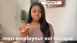 MON EMPLOYEUR EST TOXIQUE ☠️  Storytime [upl. by Sylera]