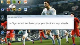 PES 2013 PC CONFIGURACION DEL TECLADO [upl. by Vere]