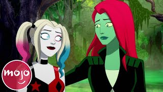 Top 10 Best Harley amp Ivy Moments on Harley Quinn [upl. by Ocin682]