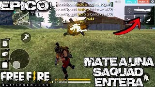 ASI MATE A UNA SQUAD CON UNA SOLA BALA DE M79 Y GANE ESTA PARTIDA DE FREE FIRE epico l Jeanki [upl. by Osnohpla203]