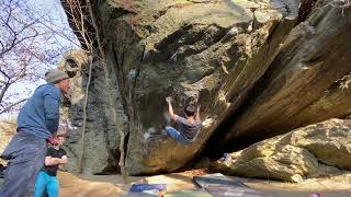 Lorimer Park Bouldering  Black Lightning Post Break V1011 [upl. by Hadleigh]