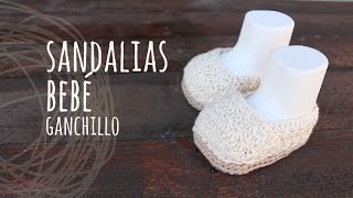 Tutorial Sandalias Bebé Punto Estrella Ganchillo  Crochet [upl. by Alanson]