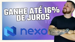 NEXO  GANHE ATÉ 16 DE JUROS  COMPRE CRIPTO E GANHE CASHBACK [upl. by Annawal509]