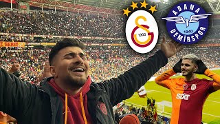 SONUNDA AŞKIN OLAYIM ÇALDI  TAKIMDAN MÜKEMMEL PERFORMANS  Galatasaray 31 Adana Demirspor [upl. by Ailedua771]