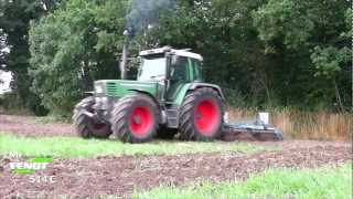 Grubbern mit Fendt Favorit 514 C und Lemken Grubber HD [upl. by Giovanna]