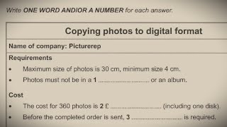 Copying photos to digital format ielts listening 2023  HD AUDIO  1080p [upl. by Kacie]