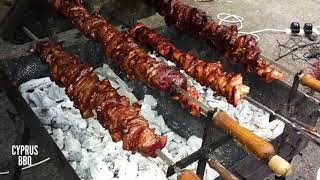 Greek Cypriots of Yorkshire Celebrate Easter with a Cyprus BBQ Meat Feast [upl. by Anoiuq942]