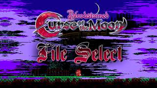 Bloodstained Curse of the Moon OST  File Select [upl. by Turro]