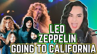 Led Zeppelin Going To California  Opera Singer Reacts LIVE [upl. by Torrie]