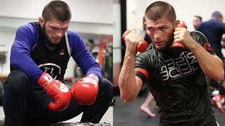 Khabib quotThe Eaglequot Nurmagomedov Training For UFC 254 [upl. by Ennairrek]