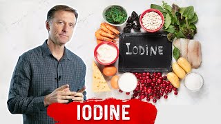 Benefits of Iodine The Healing Trace Minerals for Cysts Thyroid PCOD and more – DrBerg [upl. by Cull]