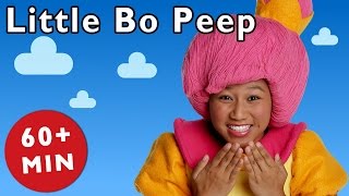 Little Bo Peep and More  Nursery Rhymes from Mother Goose Club [upl. by Lili]