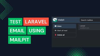 How to Test Laravel Email Using Mailpit [upl. by Leeann67]