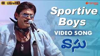 Sportive Boys Full Video Song  Vasu2002 Movie  Venkatesh Bhumika Chawla [upl. by Barrus]