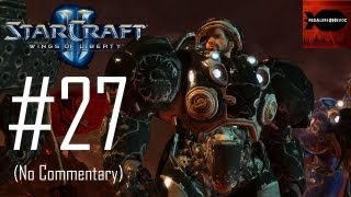 StarCraft 2 Wings of Liberty  Campaign Playthrough Part 27 Shatter the Sky No Commentary [upl. by Wolcott]