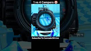 Camping K 14 In BGMI bgmi shorts pubgmobile viralshorts 1v4clutches [upl. by Nappy309]