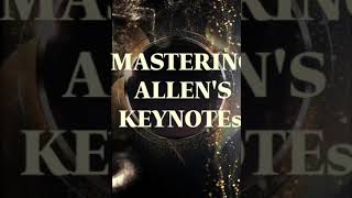 Mastering Allens keynotes DrMedline as a part of REVOLUTIONARY RAPID LEARNING drmedline [upl. by Maude914]