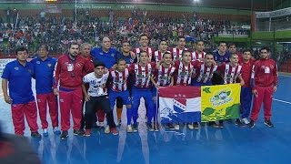 Mundial de Fútbol de Salón Sub 17 Paraguay vs Brasil [upl. by Orella]