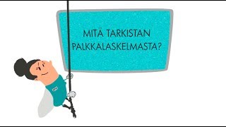 Mitä palkkalaskelmasta kannattaa tarkistaa [upl. by Wheaton]