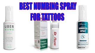 ✅ 5 Best Numbing Spray for Tattoos In 2022  What numbing spray do tattoo artists use [upl. by Lynett]