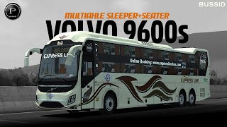 Released First ever Volvo 9600s SleeperSeater for BUSSID Download now CRS Garage [upl. by Fink316]