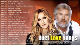 The Best Duet Love Songs With Lyrics Classic Duet Songs Male and Female 80s 90s [upl. by Einnil]