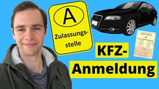 🇦🇹 So funktioniert eine KFZAnmeldung  ZulassungsVlog 🚙💨 [upl. by Vastha743]