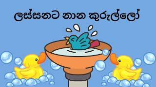 Bird Bath Videos 🦜  Birds Video 🦜 ලස්සන කුරුල්ලෝ  කුරුල්ලෝ ගැන කියැවෙන ගීත  Kurullo Nursery Rhyme [upl. by Armbrecht862]