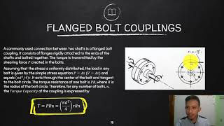 MECH 3Module 3Unit 2 Flanged Bolt Couplings [upl. by Saval]