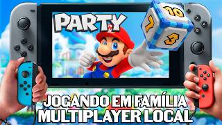 TOP 10 multiplayer LOCAL no Nintendo Switch Jogos divertidos pra jogar em família COOP ou não [upl. by Cudlip]