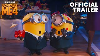 DESPICABLE ME 4  Official Trailer 2024 Minions [upl. by Evars845]