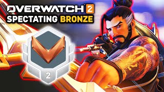 SPECTATING THE BEST BRONZE PLAYER OVERWATCH 2 Bronze 2  OverAnalyzed [upl. by Athey]