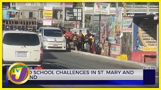 Back to School Challenges in St Mary and Portland  TVJ News [upl. by Lipcombe]