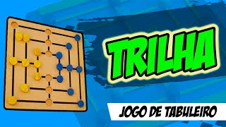 Como jogar trilha jogo de tabuleiro [upl. by Elery]