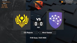 CIS Rejects vs Mind Games  Dota 2 Champions League Season 7  BO3 4liver [upl. by Sigler]