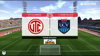 UTC vs Cesar Vallejo ● Liga 1 2024  Pes 2021 [upl. by Greggory439]