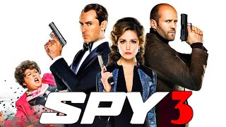 Spy 3 2025 Movie  Jason Statham Melissa McCarthy Rose Byrne Jude Fact And Review [upl. by Garnes]